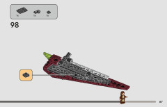 LEGO 75333 instructions page 87 – build guide