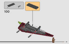 LEGO 75333 instructions page 89 – build guide