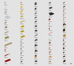 LEGO 75334 instructions page 105 – build guide