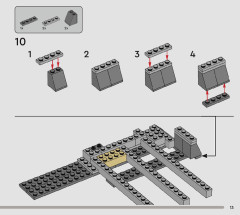 LEGO 75334 instructions page 13 – build guide