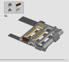 LEGO 75334 instructions page 17 – build guide