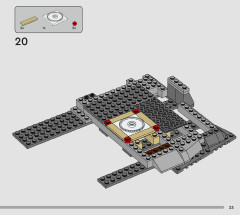 LEGO 75334 instructions page 23 – build guide