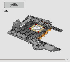 LEGO 75334 instructions page 35 – build guide