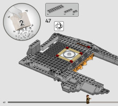 LEGO 75334 instructions page 42 – build guide