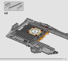 LEGO 75334 instructions page 43 – build guide