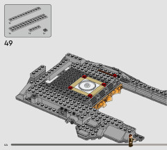LEGO 75334 instructions page 44 – build guide
