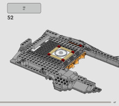 LEGO 75334 instructions page 47 – build guide