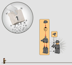 LEGO 75334 instructions page 6 – build guide