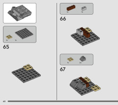LEGO 75334 instructions page 60 – build guide