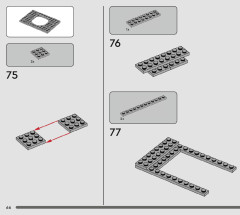 LEGO 75334 instructions page 66 – build guide