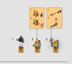 LEGO 75334 instructions page 7 – build guide