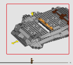 LEGO 75334 instructions page 73 – build guide