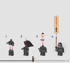 LEGO 75334 instructions page 75 – build guide