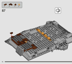 LEGO 75334 instructions page 76 – build guide