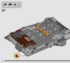LEGO 75334 instructions page 78 – build guide