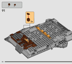 LEGO 75334 instructions page 80 – build guide