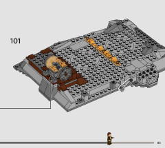 LEGO 75334 instructions page 85 – build guide