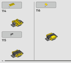LEGO 75334 instructions page 96 – build guide