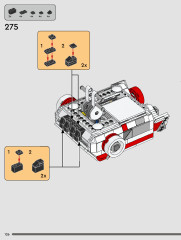 LEGO 75335 instructions page 126 – build guide