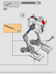 LEGO 75335 instructions page 45 – build guide