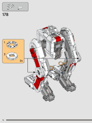 LEGO 75335 instructions page 74 – build guide
