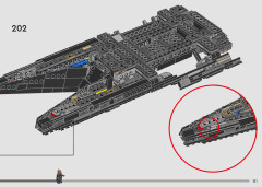 LEGO 75336 instructions page 121 – build guide