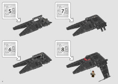 LEGO 75336 instructions page 6 – build guide