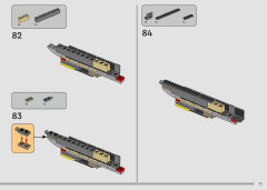 LEGO 75336 instructions page 71 – build guide