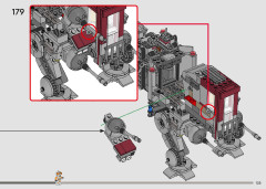 LEGO 75337 instructions page 125 – build guide
