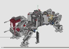 LEGO 75337 instructions page 132 – build guide