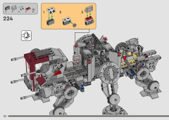 LEGO 75337 instructions page 152 – build guide