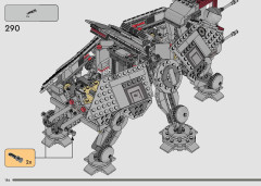 LEGO 75337 instructions page 184 – build guide