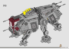 LEGO 75337 instructions page 195 – build guide