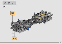 LEGO 75337 instructions page 43 – build guide