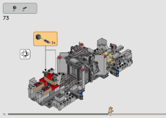 LEGO 75337 instructions page 74 – build guide