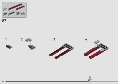 LEGO 75337 instructions page 84 – build guide