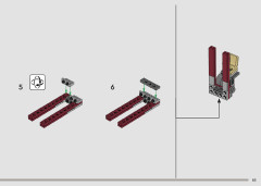 LEGO 75337 instructions page 85 – build guide