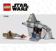 LEGO 75338 instructions page 1 – build guide