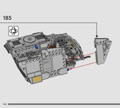 LEGO 75338 instructions page 102 – build guide