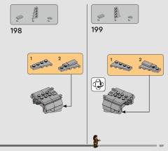 LEGO 75338 instructions page 107 – build guide