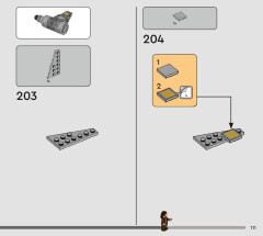 LEGO 75338 instructions page 111 – build guide