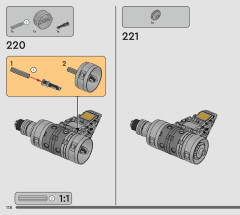 LEGO 75338 instructions page 118 – build guide