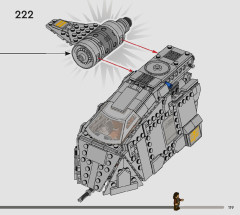 LEGO 75338 instructions page 119 – build guide