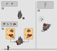 LEGO 75338 instructions page 12 – build guide