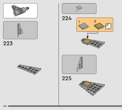 LEGO 75338 instructions page 120 – build guide