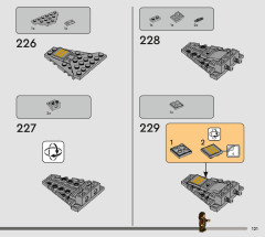 LEGO 75338 instructions page 121 – build guide