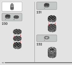 LEGO 75338 instructions page 122 – build guide