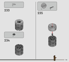 LEGO 75338 instructions page 123 – build guide