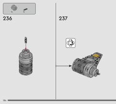 LEGO 75338 instructions page 124 – build guide