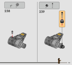 LEGO 75338 instructions page 125 – build guide